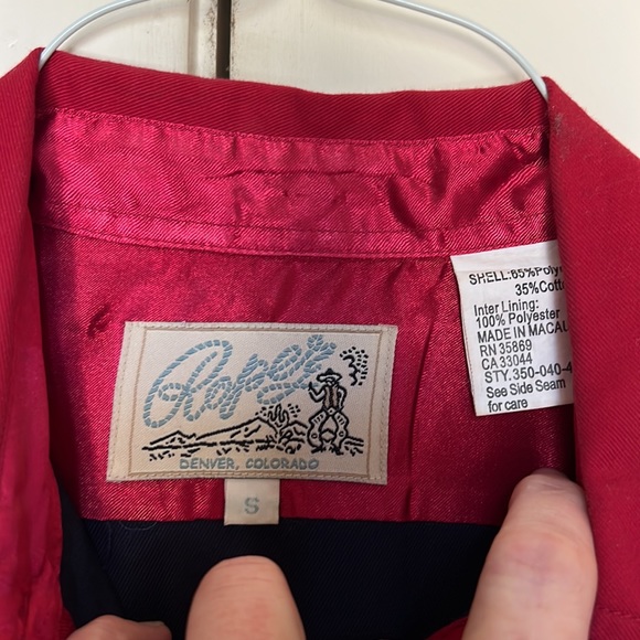 Roper western rodeo shirt size small. Patriotic rodeo shirt - Picture 2 of 3